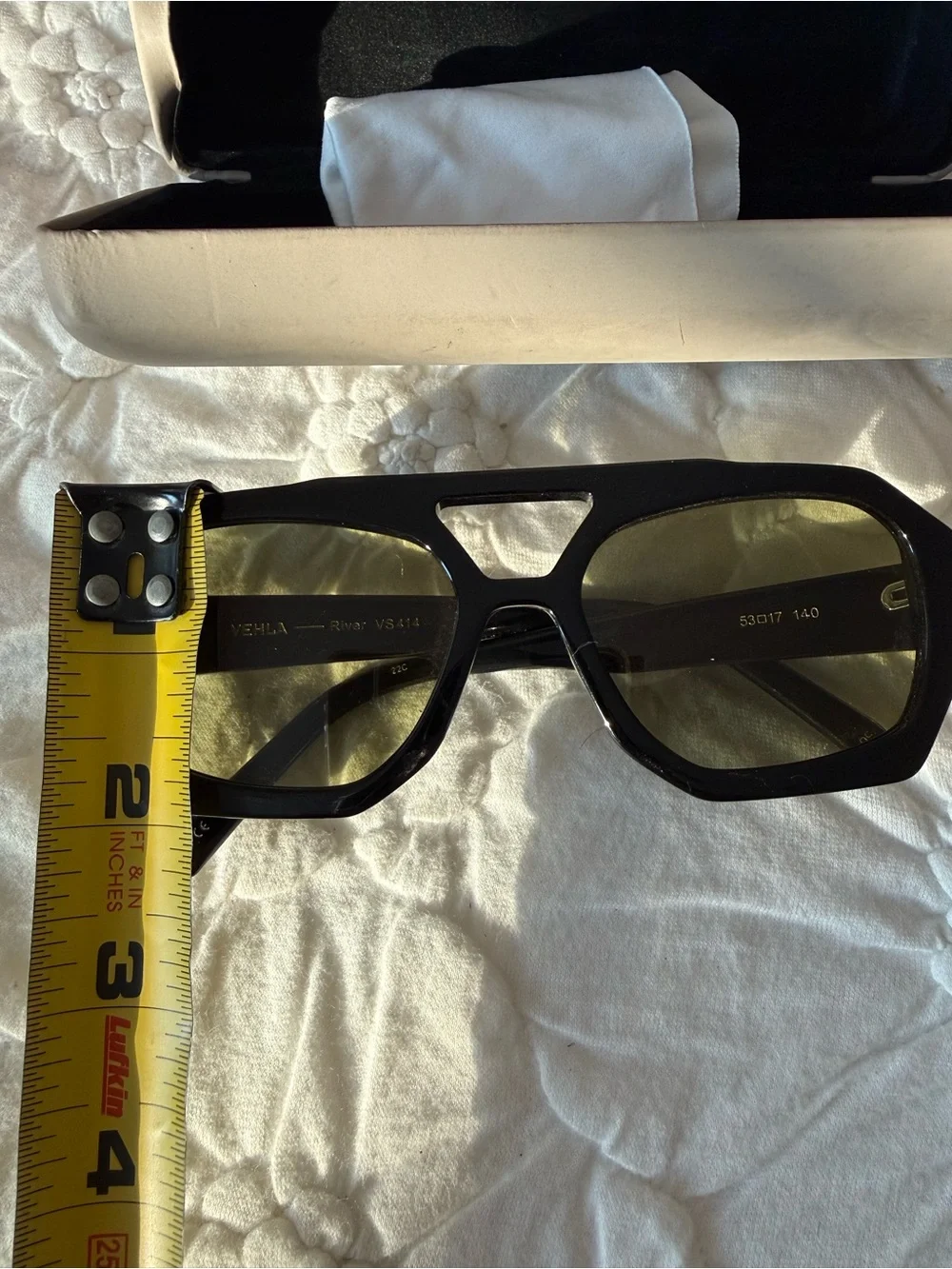 VEHLA River Sunglasses with Olive Lenses